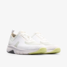 Camper Drift Sneakers Cream / Light Green - Mens Singapore ZIIVCG-593